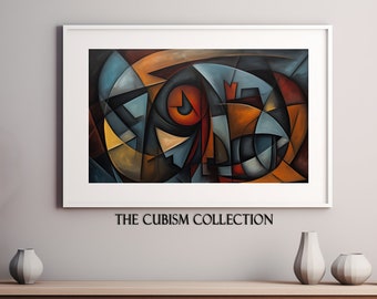 Cubism Digital Print | Wall Art | Contemporary Print | Printable ...