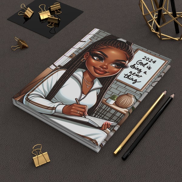 Black Girl School Notebook - Black Girl journal - black girl diary - black girl hardcover- african american journal - Black Girl magic Diary