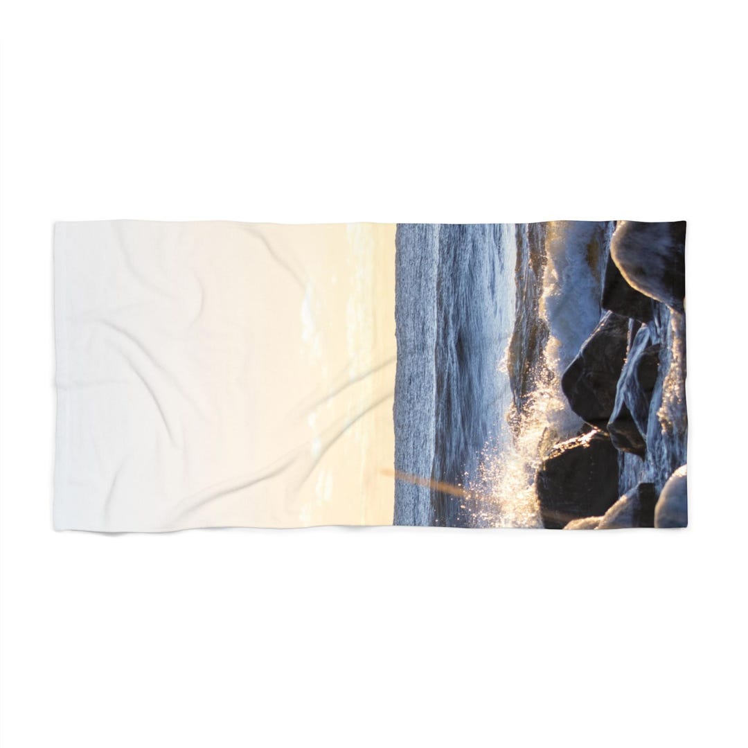 Get Wavy Beach Towel