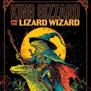 King Gizzard and the Wizard Lizard 3D Lenticular Prints- KGWL 3D Posters