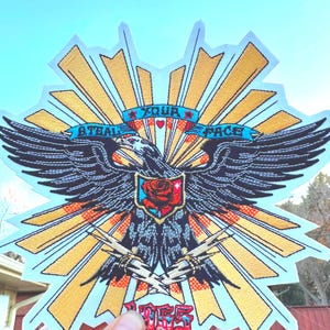 Steal Your Face Adler Aufnäher - Limited Edition