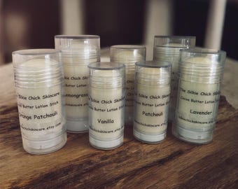 Cocoa Butter Lotion Sticks