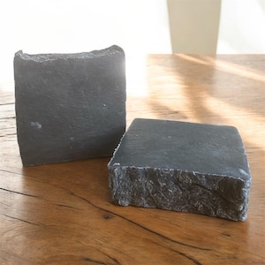 Tea Tree and Lavender Activated Charcoal Tallow Handmade Bar Soap