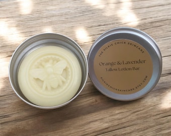 Grass-fed Tallow Lotion Bars