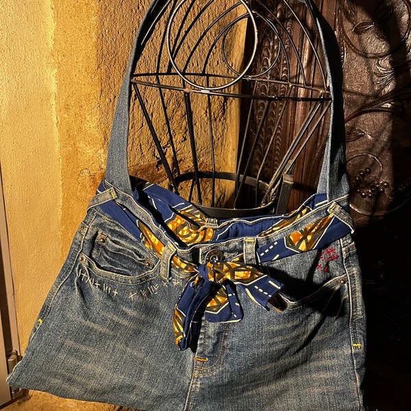 Sac à main jeans