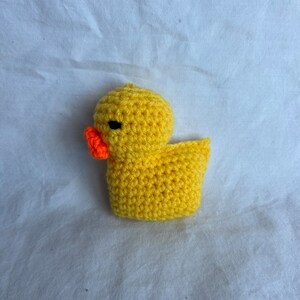 Hand Made Crochet Amigurumi Animals: Rubber Duck