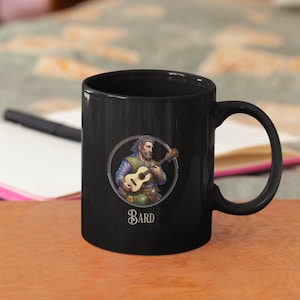Bard Coffee Mug - DND - Dungeons and Dragons - Gift Idea for Epic Fantasy Lovers