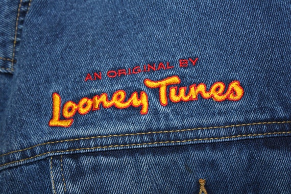 Vintage 90s Looney Tunes Classic Wear Denim Jacket - image 5