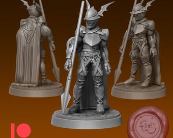 Dragoon - FFT, from Ethan Savage Studio. Total height apx. 42mm