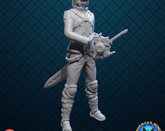 Noah from Irnkman Minis. Total height apx. 48mm