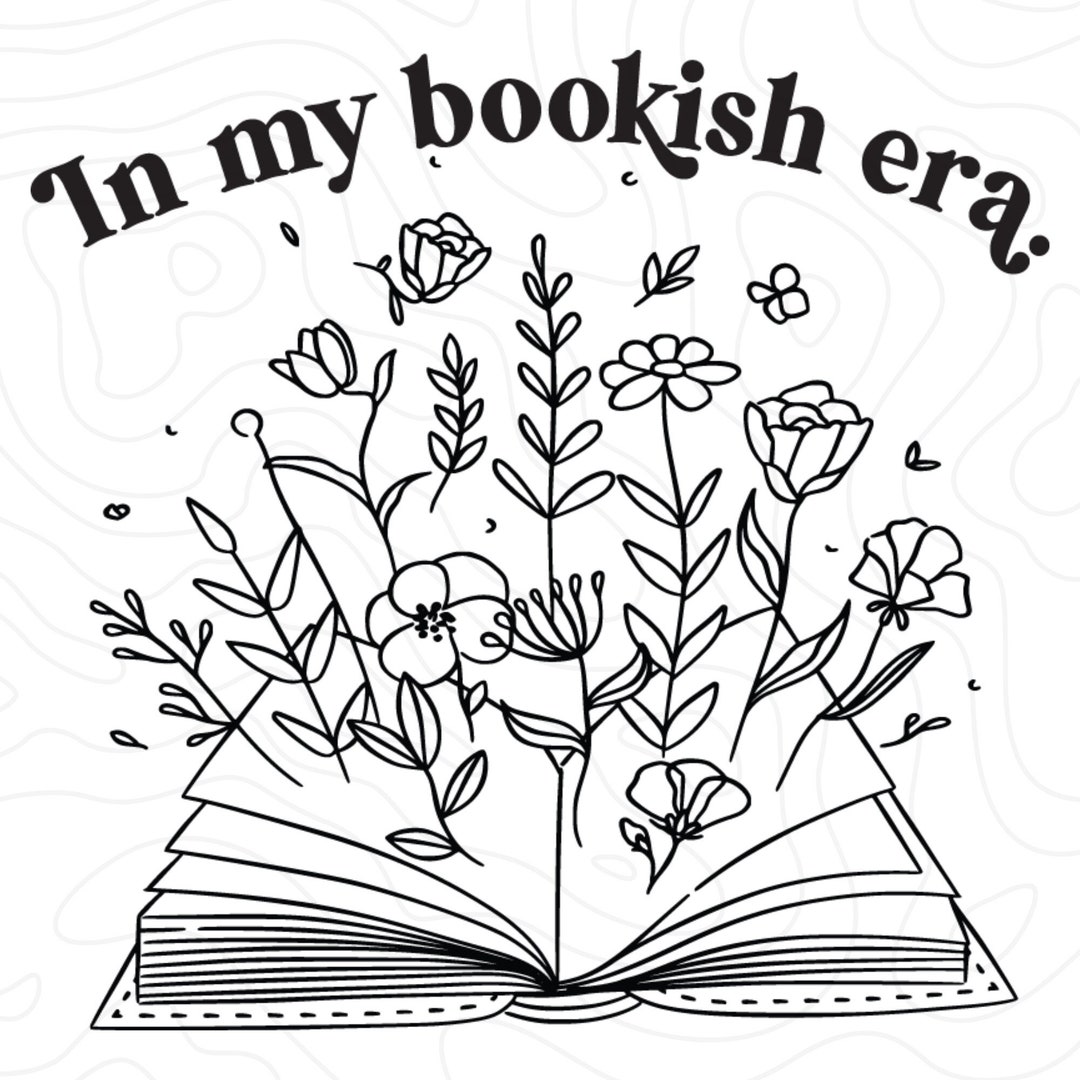 Bookish SVG in My Bookish Era