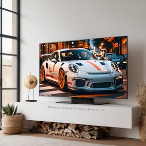 FRAME TV Art Porsche Print Porsche Art Porsche GT3RS Exotic Car Wall Art Porsche 911 Poster Porsche DIGITAL Download Samsung Frame Tv Frame