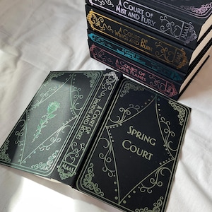 A Court of Thorns and Roses Book Set, The Courts Edition - Book Rebind, Clothbound