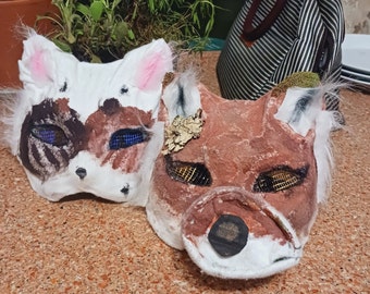 Custom animal mask commissions