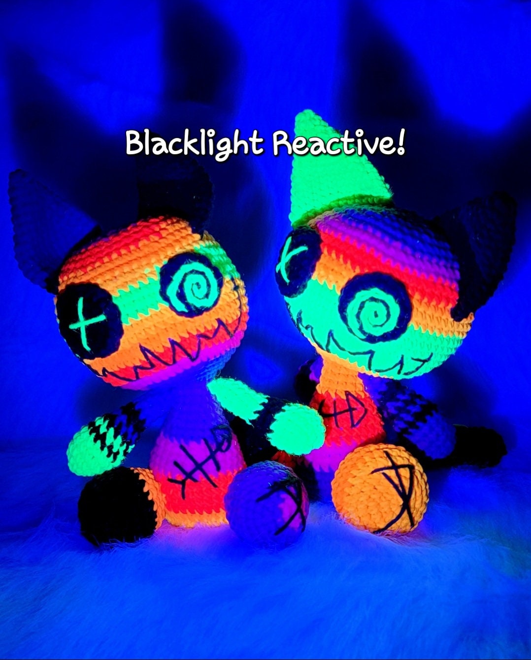Made to Order, Emotional Support Zombie Cat, Handmade Creepy Cute