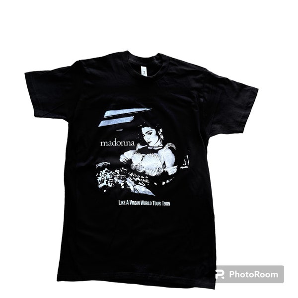 Madonna Like a Virgin World Tour 1985 Shirt