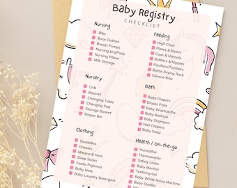 Checklista för nödvändigheter för nyfödda | Måste-ha-saker för nyfödda | Checklista för bebisar | Checklista för babyshower | Checklista för nyfödda | Checklista för nödvändigheter för bebisar