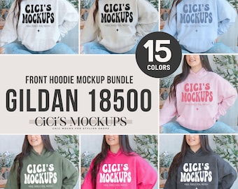 Gildan 18500 Hoodie Mockup Bundle, Hoodie Mockups, Real Model Mockups, Gildan Hoodie Mockup, Hoodie Mockup Bundle, Hoodie Sweatshirt Mockups