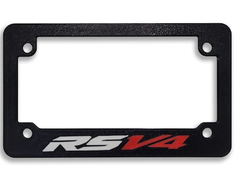 For Aprilia RSV4 Textured Motorcycle License Plate Frame (ALL YEARS)