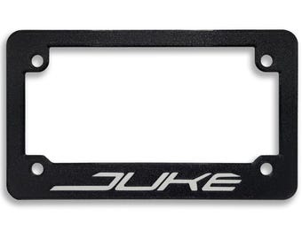 For KTM Duke Sleek Textured Motorcycle License Plate Frame (ALL YEARS)