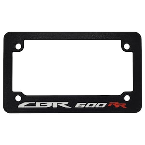For Honda CBR 600RR Textured Motorcycle License Plate Frame (2 STYLES)