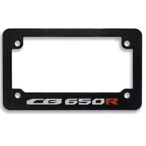 For Honda CB 650R Textured Motorcycle License Plate Frame (ALL YEARS)