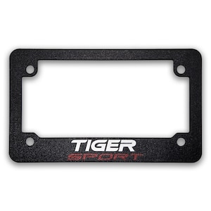 For Triumph Tiger Sport Textured Motorcycle License Plate Frame (All Years)