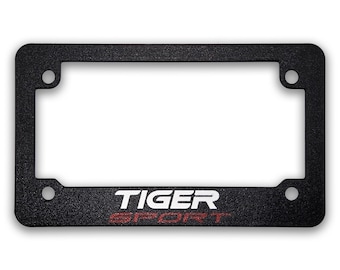 For Triumph Tiger Sport Textured Motorcycle License Plate Frame (All Years)