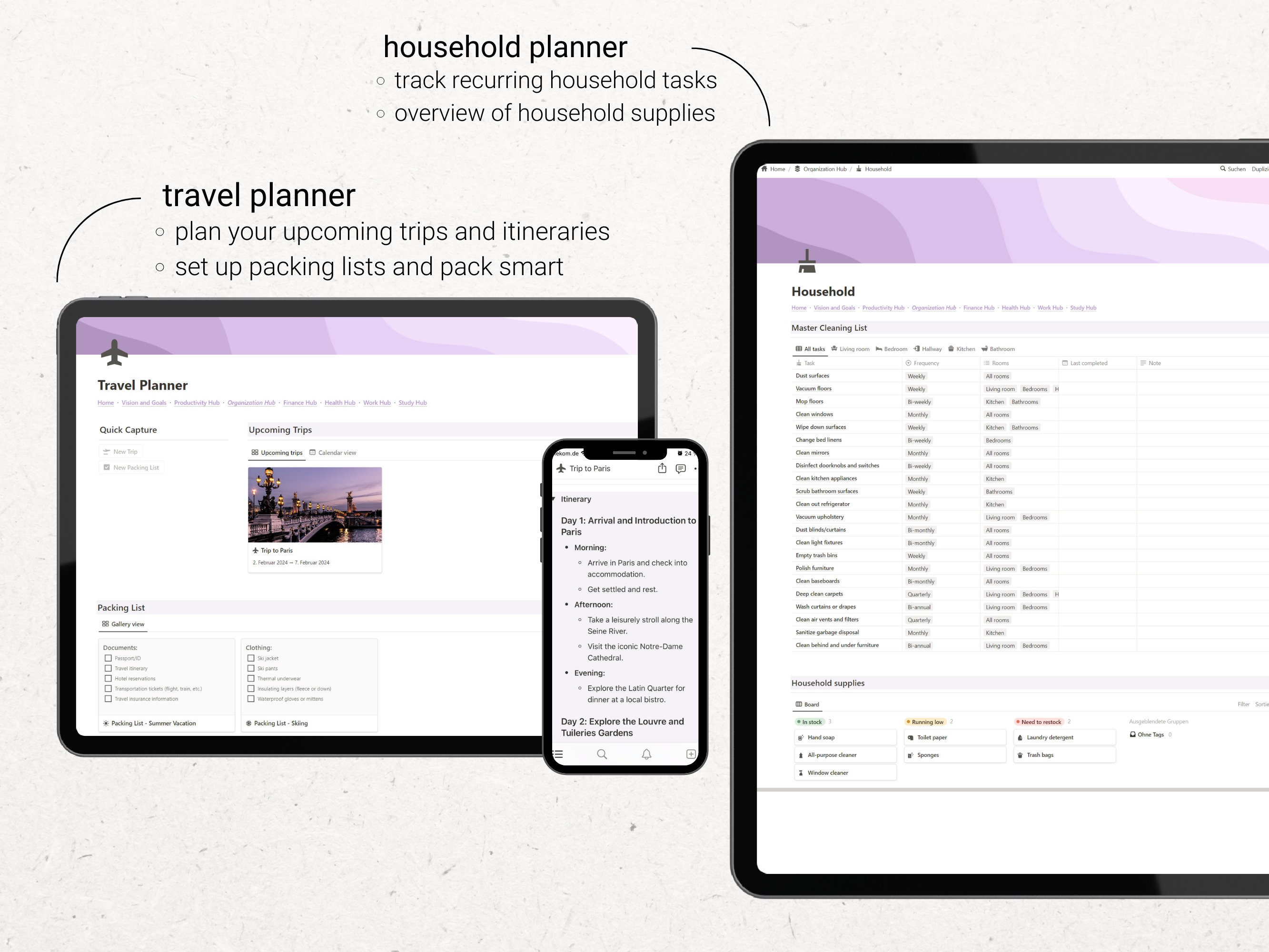 2024 All in One Notion Template, Notion Ultimate Life Planner, Notion ...
