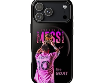 Messi with the ballon d'or at inter miami - 12/13/14/15/16/17 messi iphone 17 pro max, messi inter miami cases