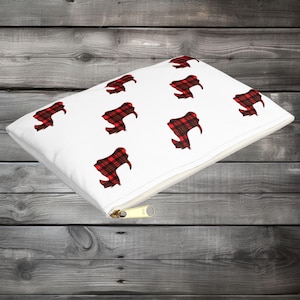 Pet-Themed Accessory Pouch,Scottie Dog Makup Bag,Scottie Dog Lover Gift,Scottie Dog Bag,Scottie Accessory Bag,Dog Theme Travel Bag