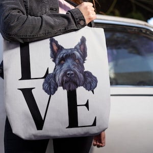 Scottish Terrier Tote,Scottie Mom,Dog Mom Tote Bag,Scottie Lover Gift,Scotland Terrier,Dog Lover Gift,Scottie Dog Tote Bag,Scottie Parent