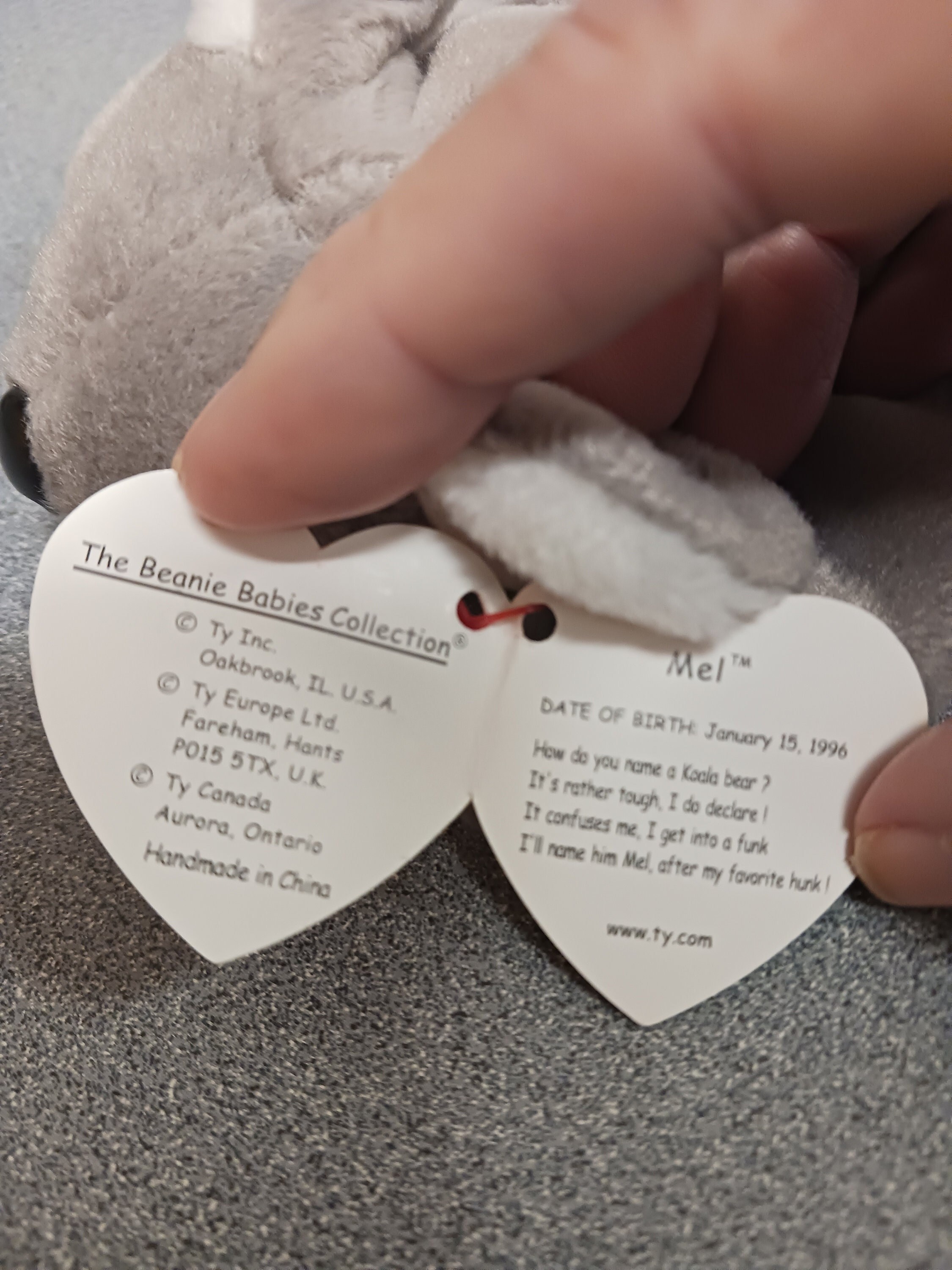 Mel beanie baby errors discount
