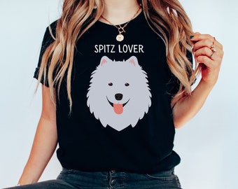 Spitz Lover TShirt, Dog Lover TShirt, Japanese Spitz TShirt, Unisex TShirt, Dog TShirt, Japanese Spitz TShirt