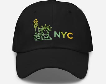 Liberty Style New York City Embroidered Hat