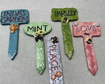 Ceramic Plant Markers