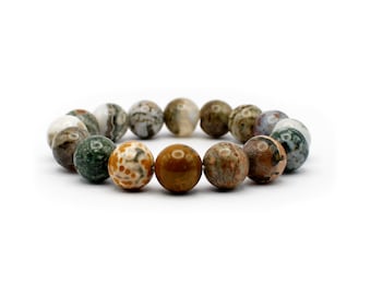 Colorful Jasper Ocean Bracelet: Harmony and style in one accessory