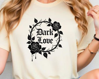 Dark Love Svg , Spooky Valentine Svg, Funny Valentine Svg, Dark Valentine Png, Gothic Valentine Svg, Anti Valentine Svg,Valentines Svg