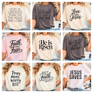 Minimal Christian Quote PNG SVG Bundle, Christian Sublimation, Aesthetic Bible Verse png, Christian Shirt Svg, Religious Svg, Jesus svg, png
