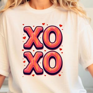 Knuffels en kusjes SVG PNG PDF, Xoxo Svg, hart Svg, Valentijnsdag Svg, liefde Svg, Valentine Shirt Svg, Hello Valentine Shirt, Valentijnsdag Svg