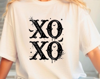 Goth XOXO Svg , Spooky Valentine Svg, Funny Valentine Svg, Dark Valentine Png, Gothic Valentine Svg, Anti Valentine Svg, XOXO png