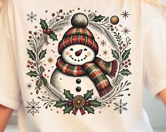 Christmas Snowman Png, Cute Snowman Png, Christmas Png, Cute Winter Png, Christmas Shirt Png, Mug Png, Sticker Png, Trending Christmas Png