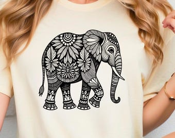 Mandala Elephant SVG, Elephant Png mandala elephant cricut elephant silhouette Elephant cut files elephant clipart svg, png,