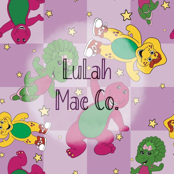 Purple Dinosaur | Seamless Pattern for Sublimation