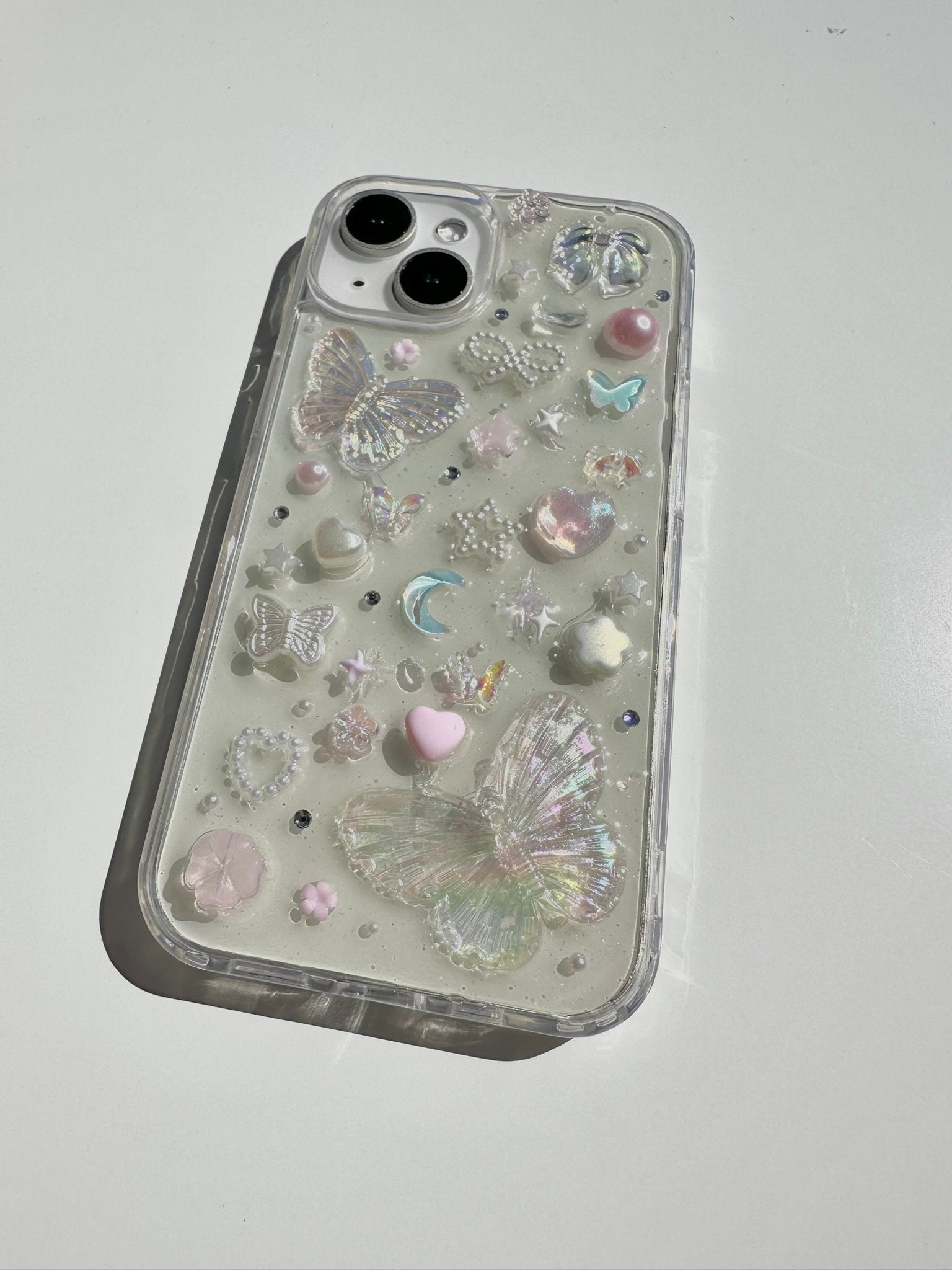 iPhoneアクセサリー Rosemuse charm clear smart phone case charm clear smart phone case – BUNNY APARTMENT