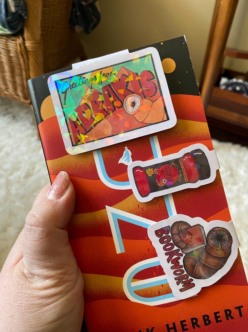 DUNE Inspired Bookmark Set Etsy UK