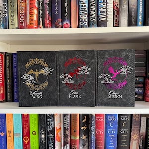 Fourth Wing Series Custom-Bound Book