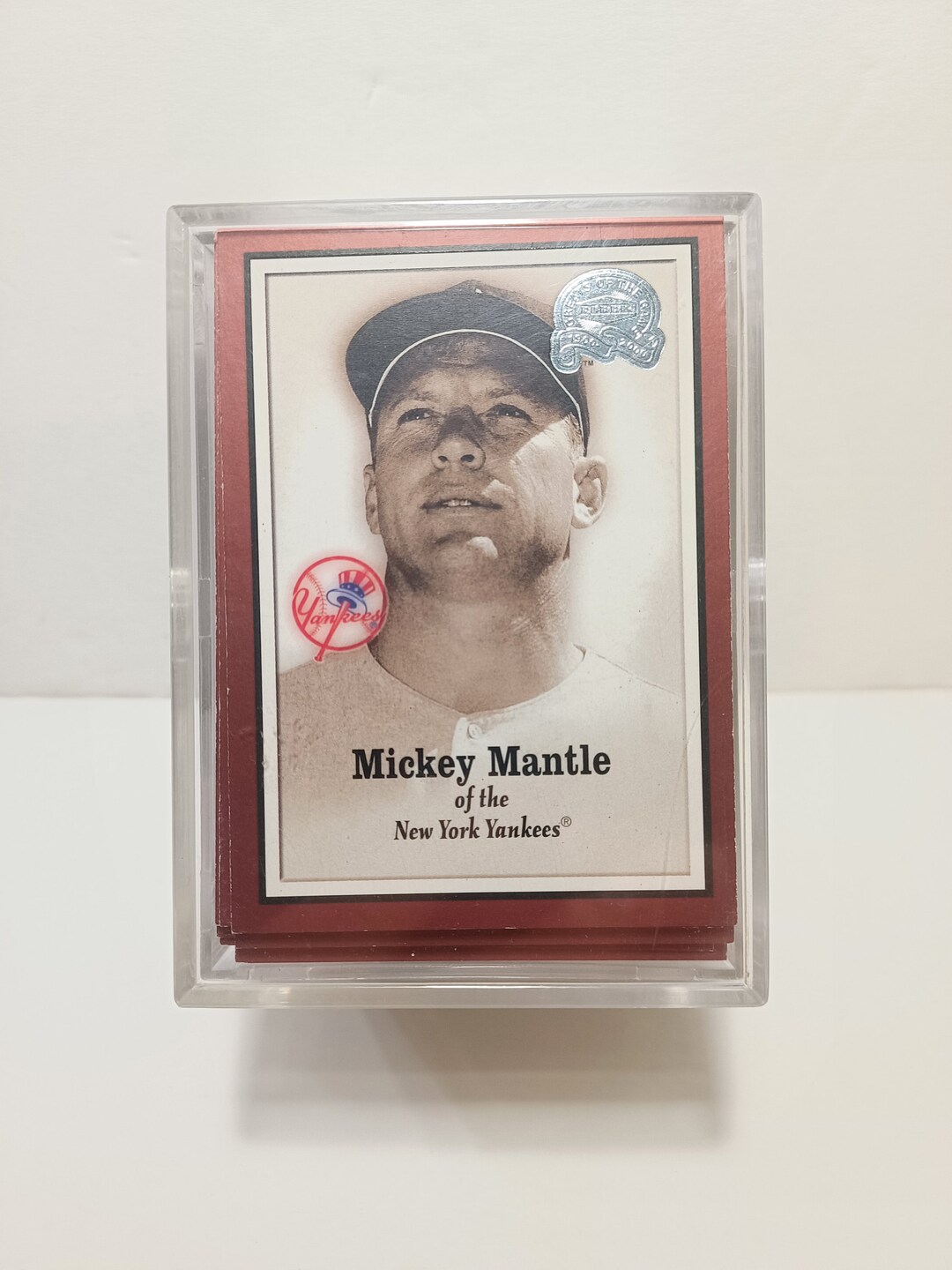 Mickey Mantle, Greats of the Game ,107 Card Set Fleer 2000 - Etsy