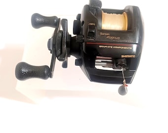 Vintage Shimano Bantam 10X SG Fishing Reel - Etsy