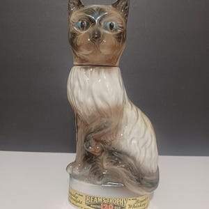 Jim Beam Cat Bottle - Etsy